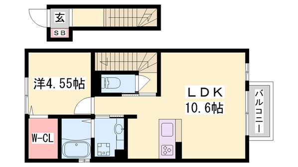 PARC MIDIの物件間取画像
